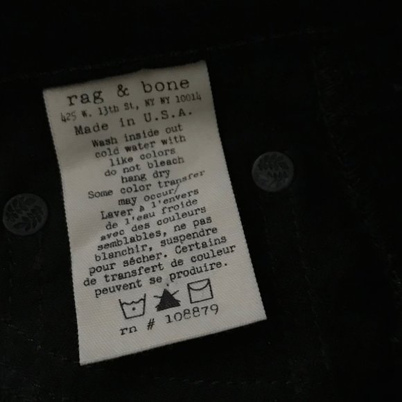 Rag & Bone for Intermix Black Pants - Picture 6 of 12